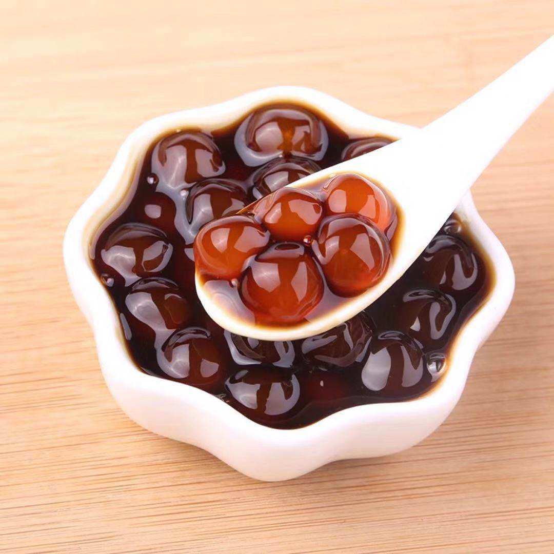 张小旺焦香黑糖珍珠粉圆1号君聪焦香黑糖珍珠1号焦糖黑糖珍珠