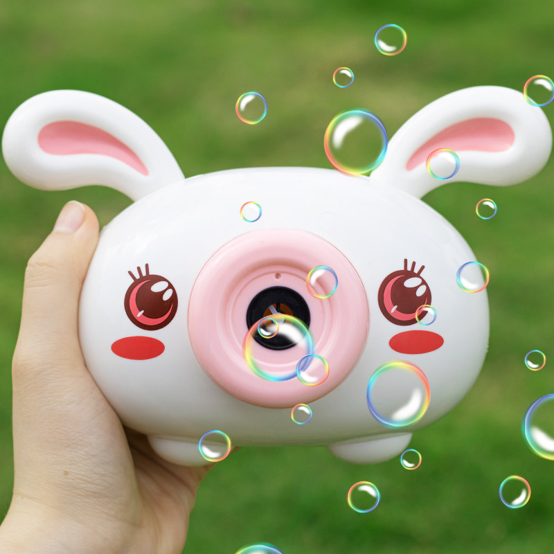 儿童泡泡机吹泡泡器小猪猪照相机少女心ins电动玩具抖音同款网红
