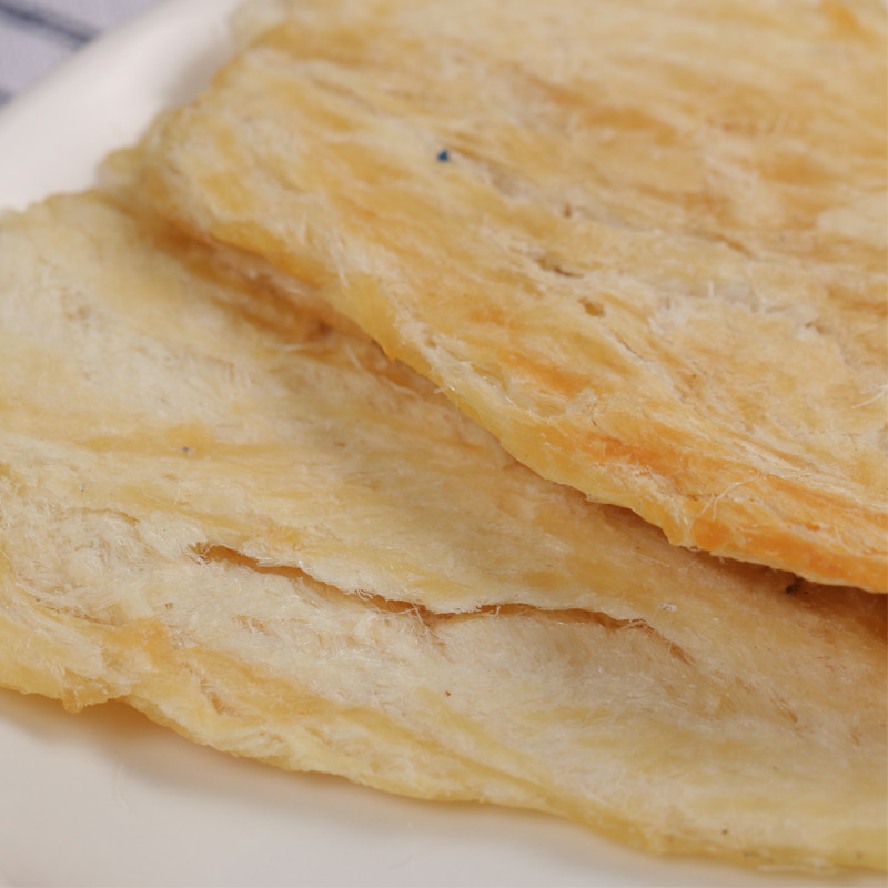 鱼片烤鳕干烤500g包邮青岛特产零食即食鱼零食