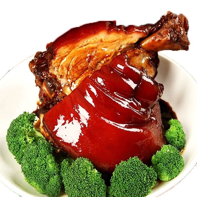 周庄特产万三蹄熟食猪肘酱香稻草猪蹄蹄髈东坡猪肉类