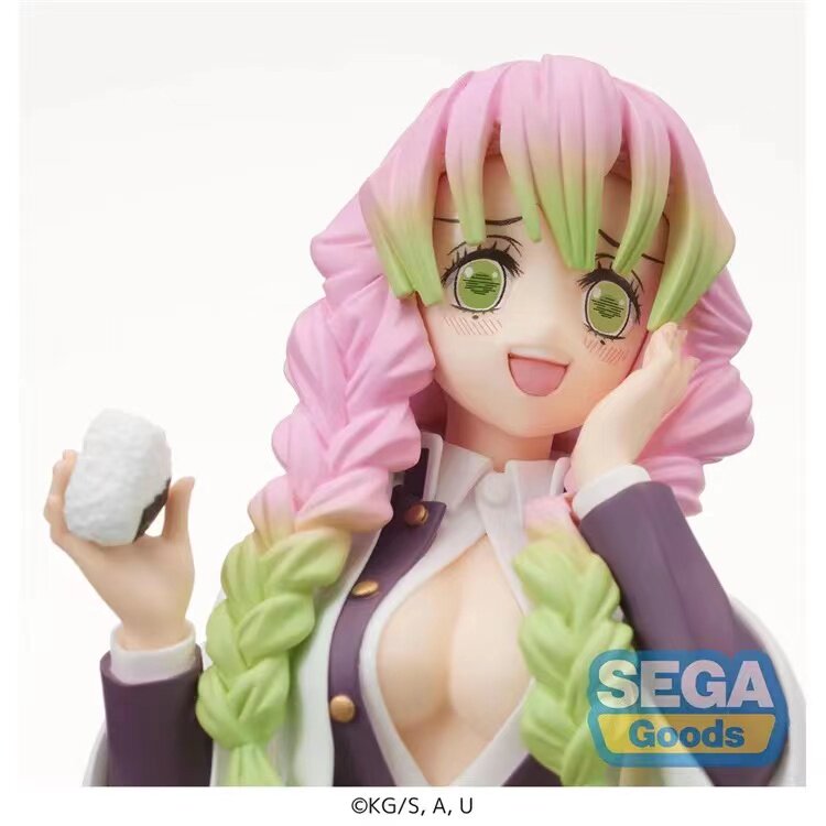 现货正品世嘉sega甘露寺恋柱泡面压蜜鬼灭之刃手办