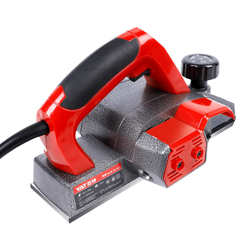 亚特电刨家用小型多功能手提台式木工刨木工工具电动刨子压刨刀机