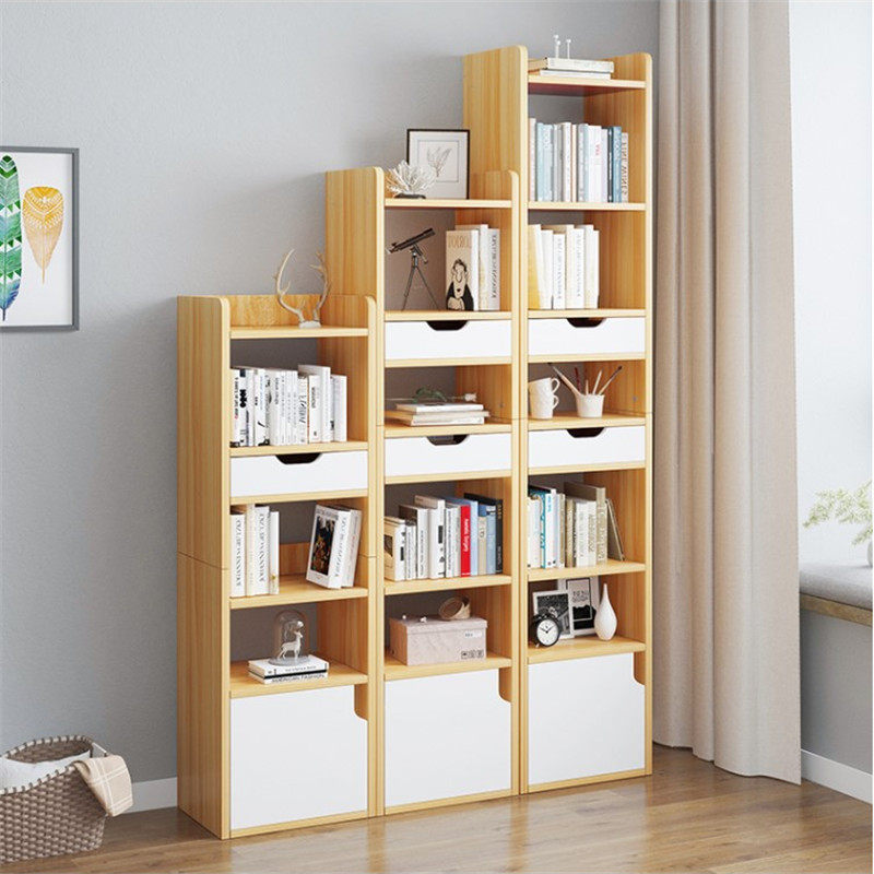 书柜放书收纳多层窄缝小书30cm两层长条窄柜书架