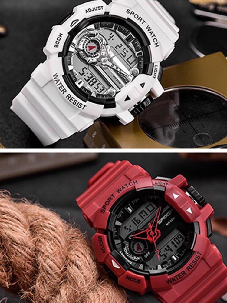 2021新款卡修漫威联名电子表学生运动防水特种兵手表国产腕表