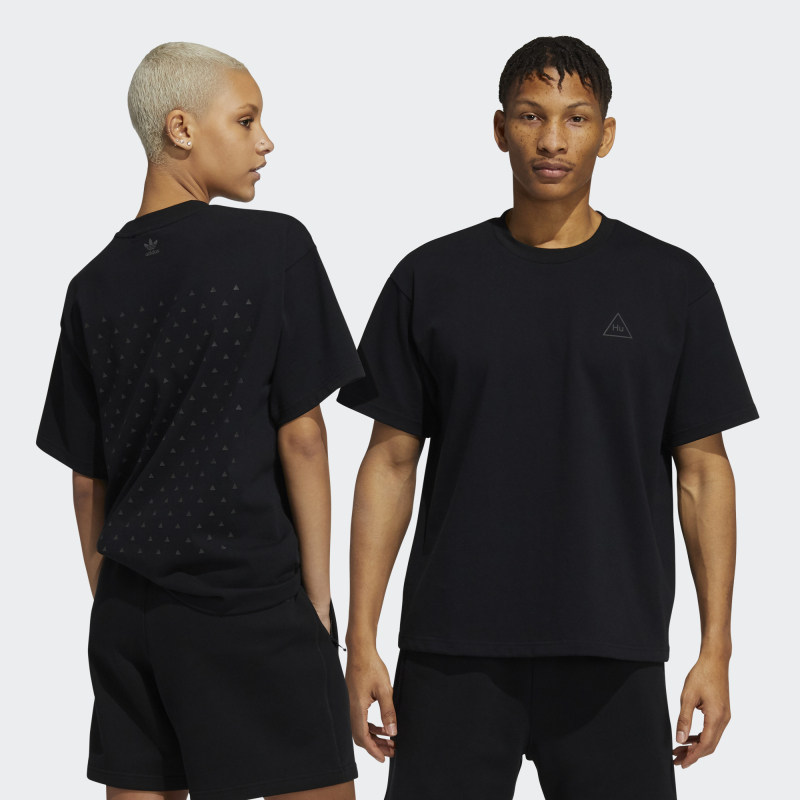 adidas三叶草专柜正品humanrace菲董联名运动休闲t恤短袖gt4324