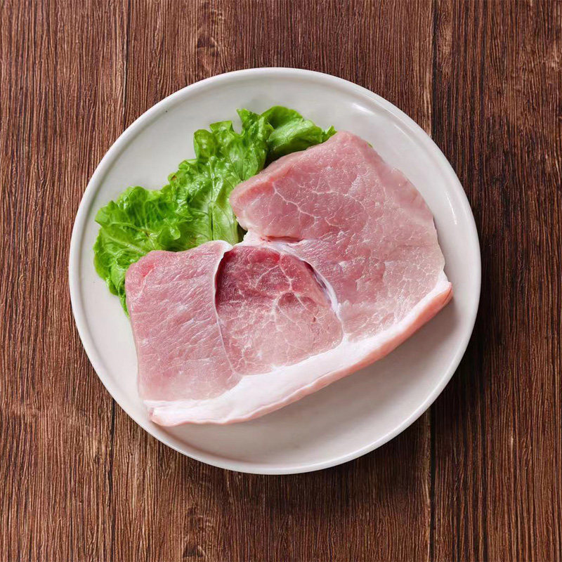 【生猪肉】中粮家佳康新鲜猪肉1500g 带皮红烧现杀冷冻猪
