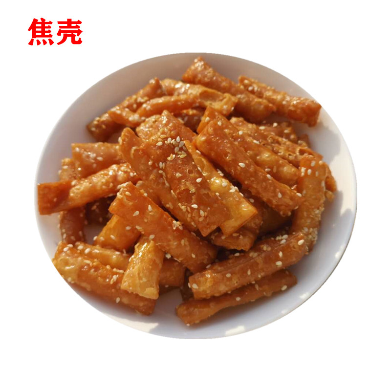 芝麻油炸麻叶甜焦手工叶子小吃安徽阜阳特产传统中式糕点