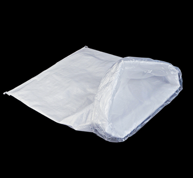 编织袋双层内膜覆膜白色加厚带内防潮防水pp包裹袋