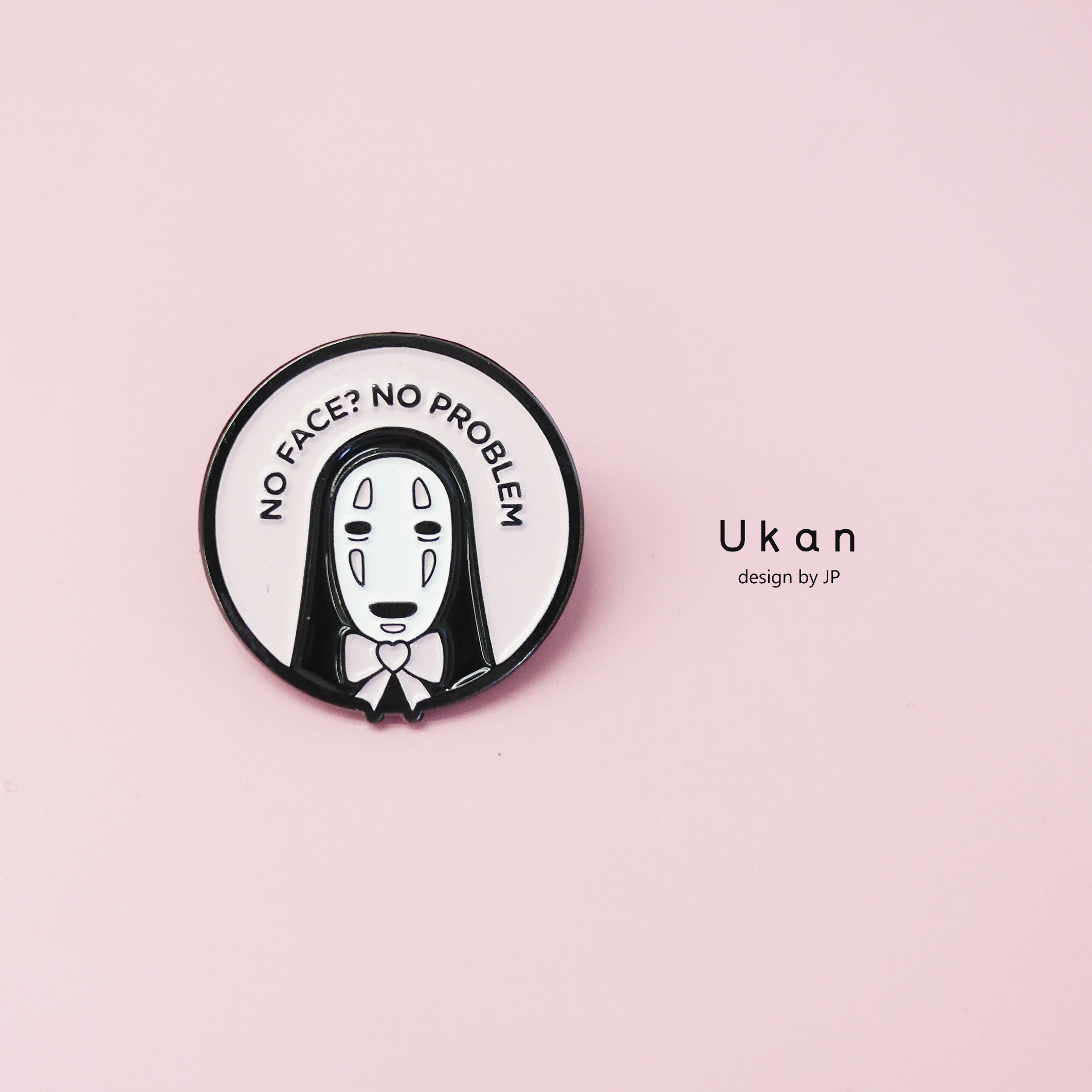 看无脸男千与千寻周边日系卡通动漫ip胸针学生胸针