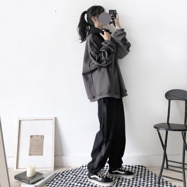 pinksavior plus thick cashmere sweater winter black and gray track suit version 2.0 pinksavior plus thick cashmere sweater winter black and gray track suit version 2.0