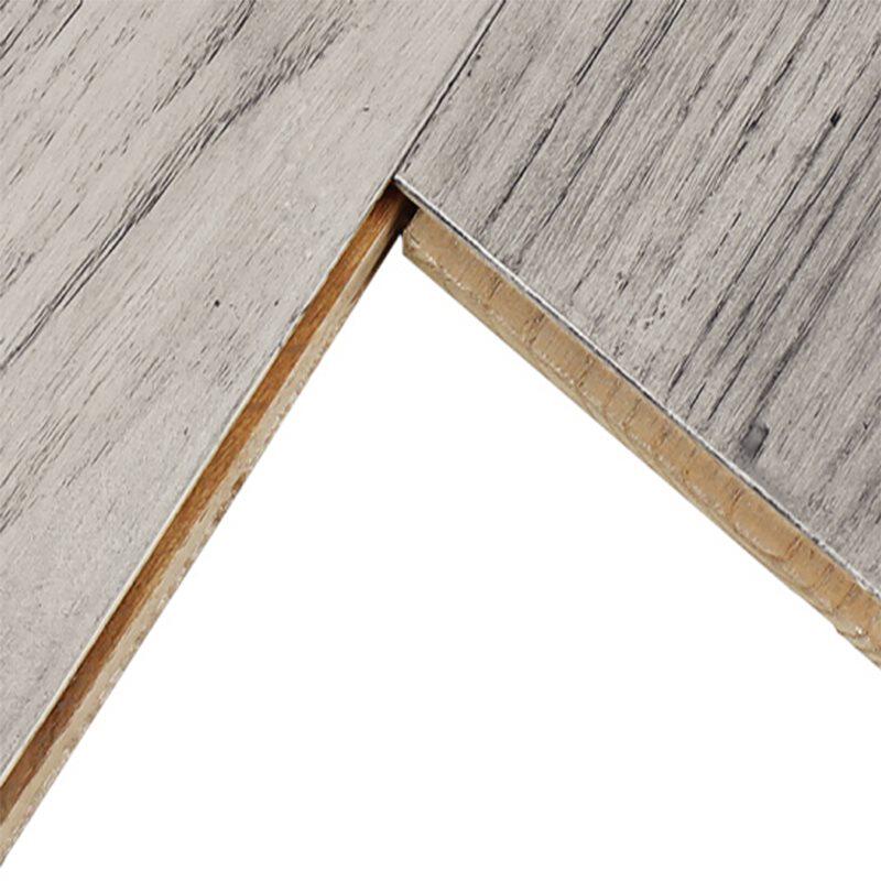 格丽斯冷色系纯实木地板仿古地板番龙眼室内地板唐木时尚流行灰色