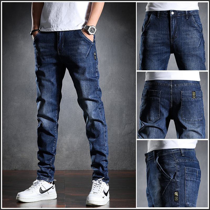 牛仔裤男士直筒宽松春秋新款2022夏季薄款潮流长裤子男秋季休闲装