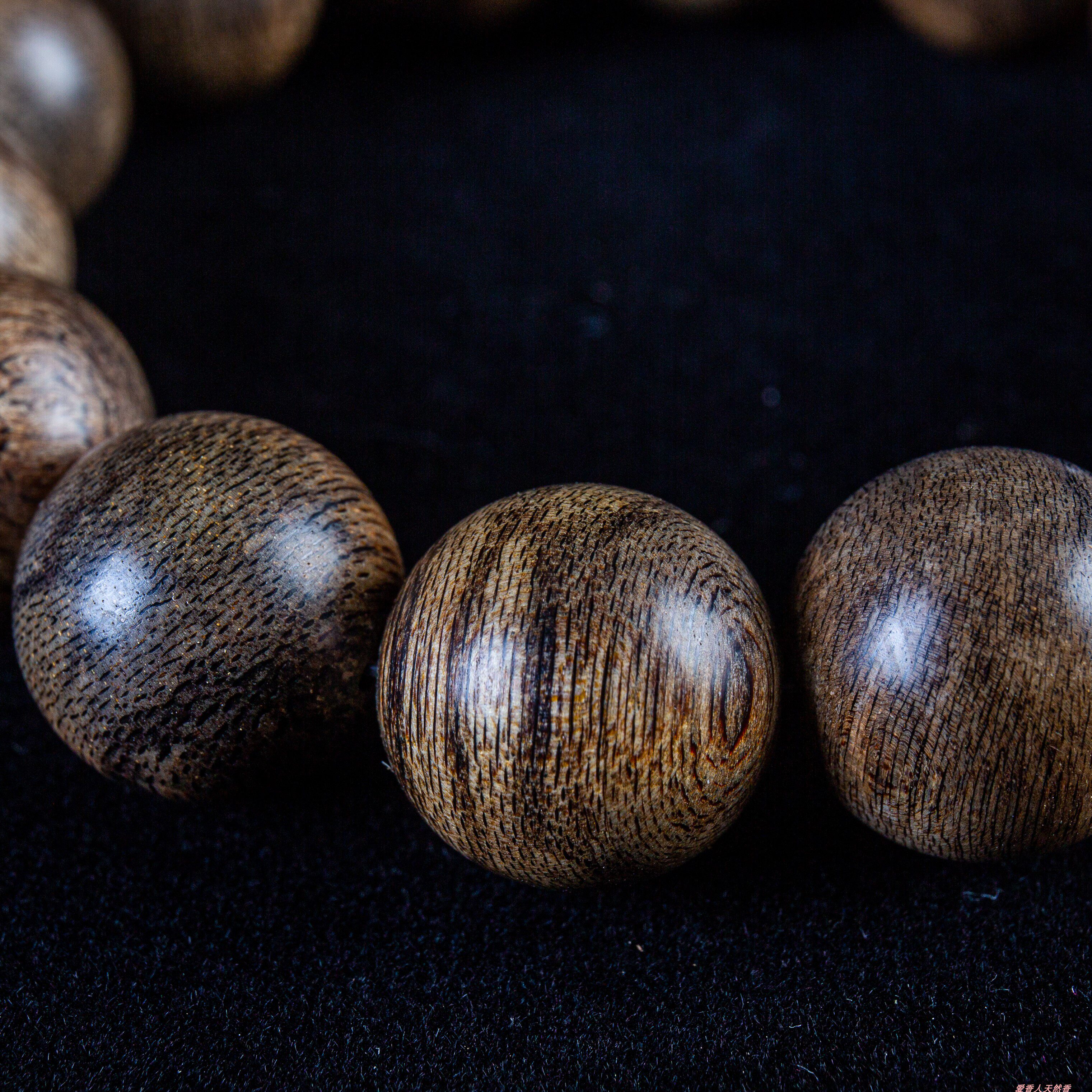 沉香保真手串16mm越南老料顺化佛珠佛珠