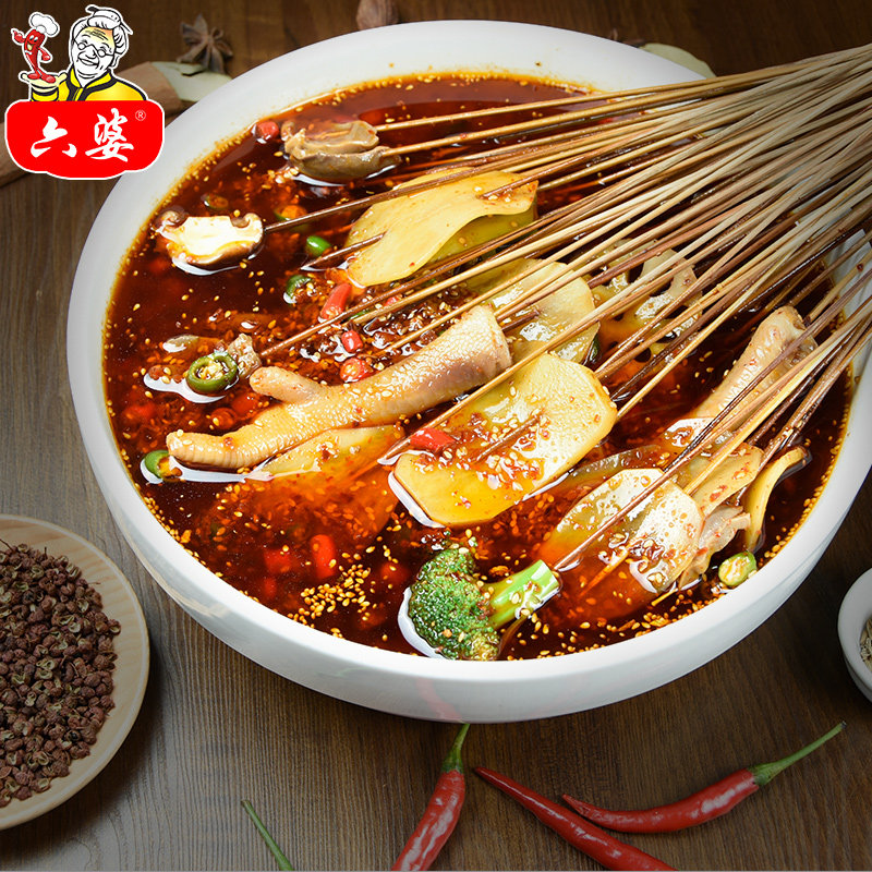 六婆乐山钵钵鸡麻辣烫底料190g(热品库)