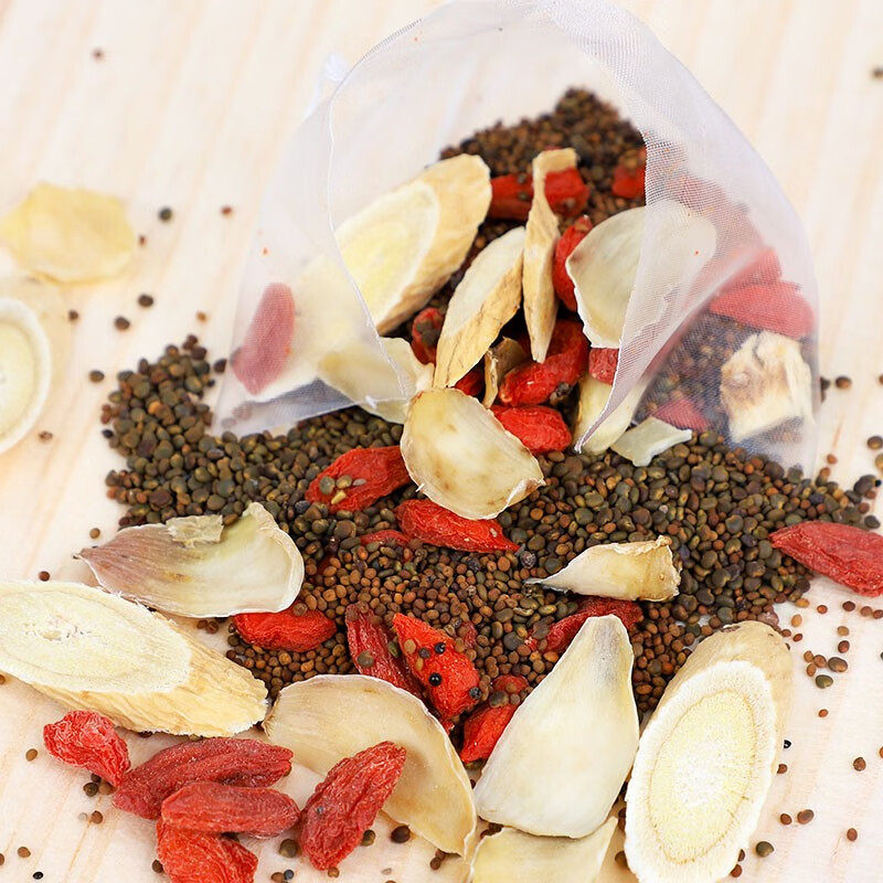 沙苑子菟丝子枸杞茶袋泡正品黄芪百合中药材五味子菟丝子小包泡水