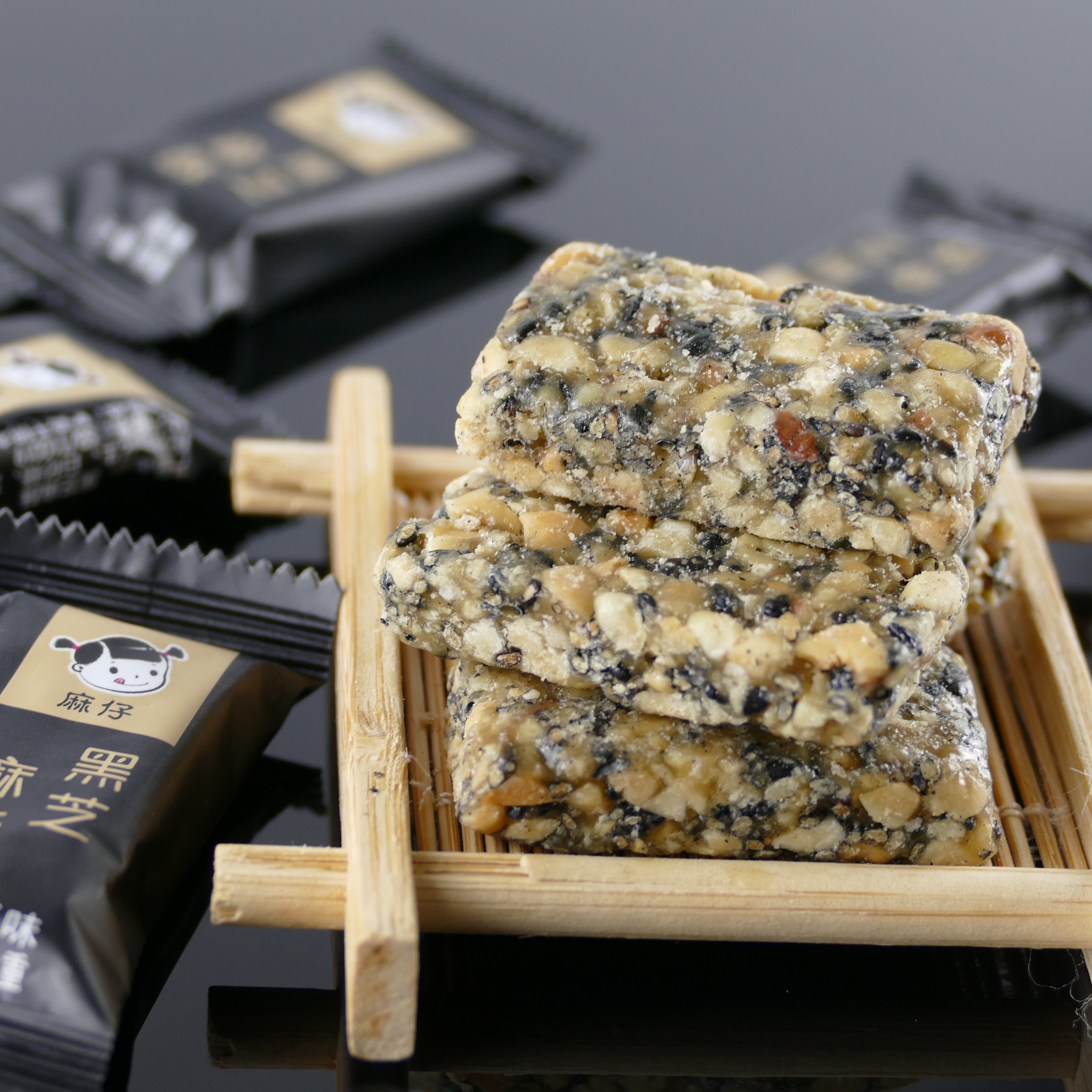 麻仔芝麻麻酥500克四川德阳特产原味零食小吃传统糖果