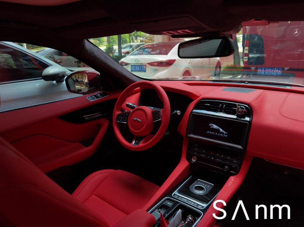 捷豹汽车内饰改装真皮座椅门板顶棚毛皮顶灯内饰改装翻新