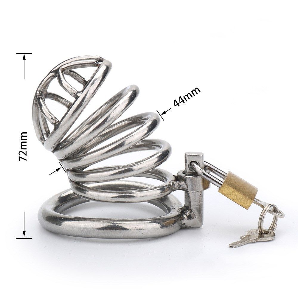 男用金属贞洁锁贞操阴茎锁长期囚鸟大号cb3000锁鸡环cb6000s情趣