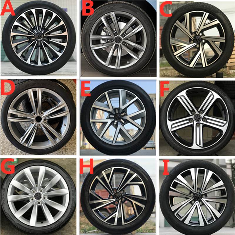 适用大众cc帕萨特迈腾高尔夫途锐蔚揽凌渡宝来轮毂