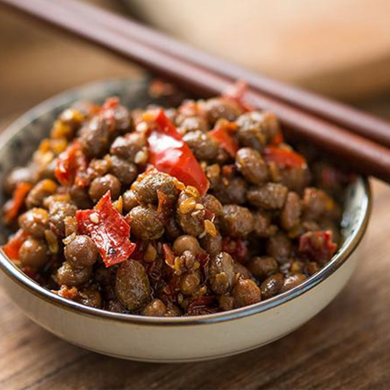 豆鼓贵州特产小吃臭豆鼓干农家自制散装200g其它干货