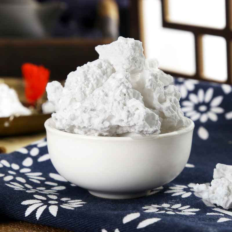 枯矾太医中药材500g克煅白矾炙铵矾煅明矾可磨其他药食同源食品