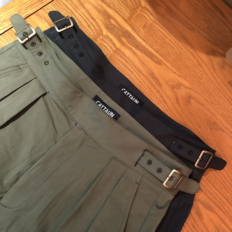 gurkhashorts复古工装尔格裤夏宽松休闲裤男军休闲裤