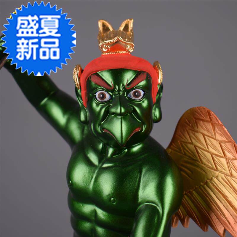 雷神一心心斋16英寸天雷雷震子神像佛像供奉摆件摆件