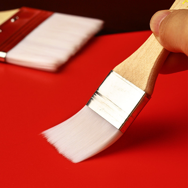 卫庄专用彩绘刷画笔底墙绘专业刷子毛笔平头水粉