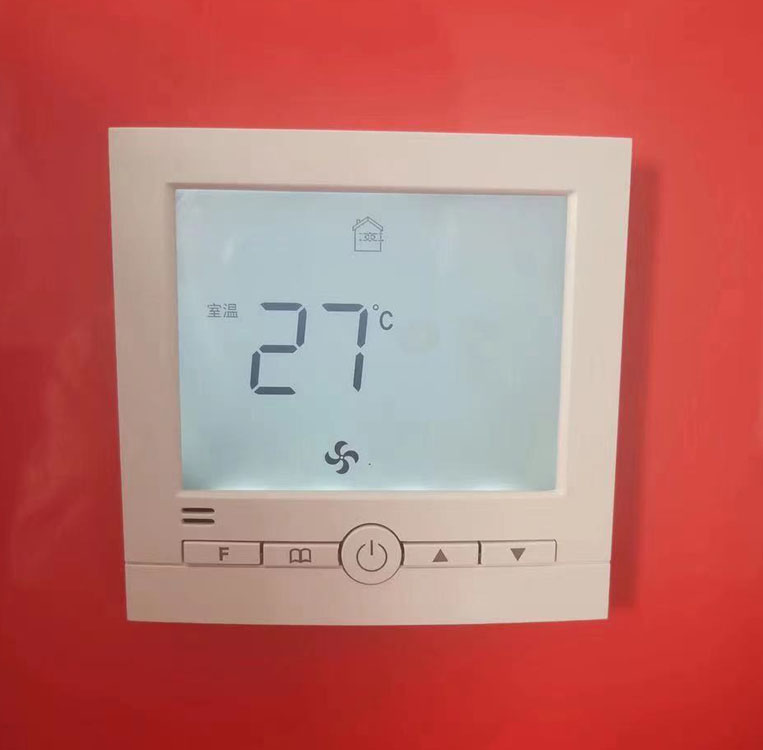 室内新风系统液晶控制面板换气机温控器三速开关手机室内新风系统