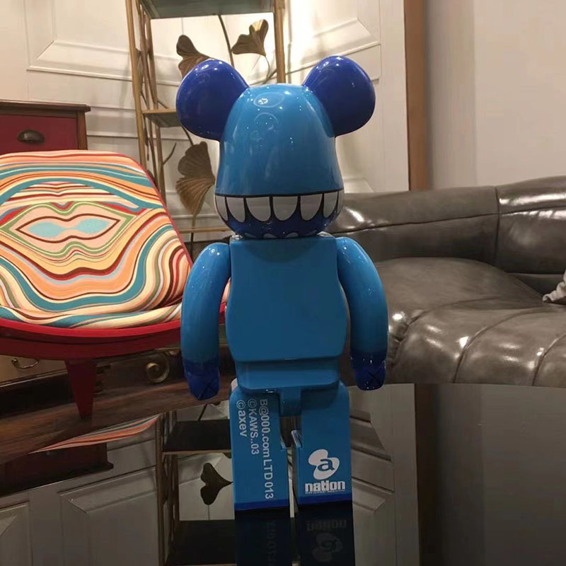 mandkaws400蓝牙联名暴力熊积木熊公仔手办玩偶摆件潮玩盲盒