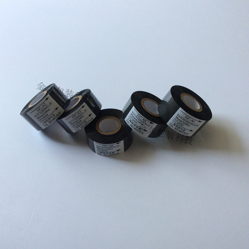 色带打码机30mm25gca6打码打印机通用包装热转印生产色带