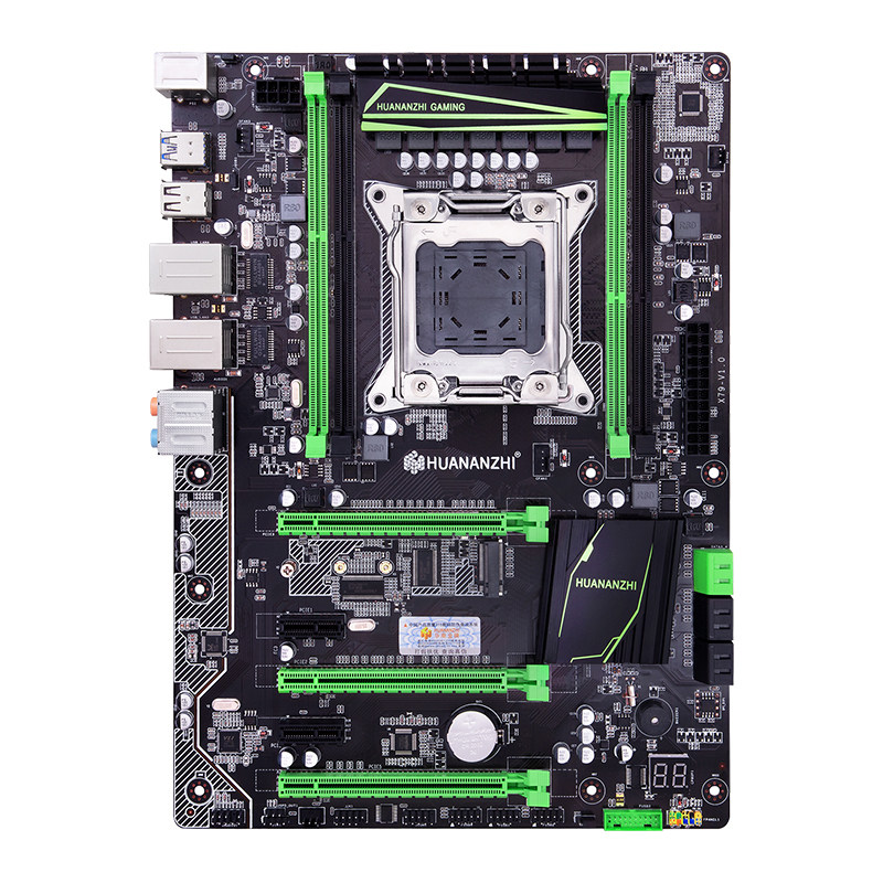 huananzhi全新x79plus主板台式电脑主机四通道主板2011针e5 2670