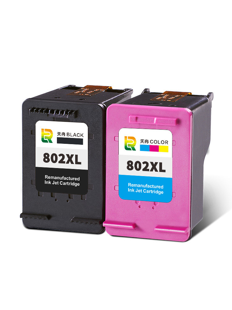 天冉兼容惠普hp802墨盒deskjet hp1010 1510 1050 1000 1011 1102