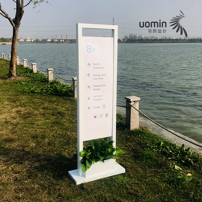导视创意商业立牌楼层索引落地指引导向标识广告牌