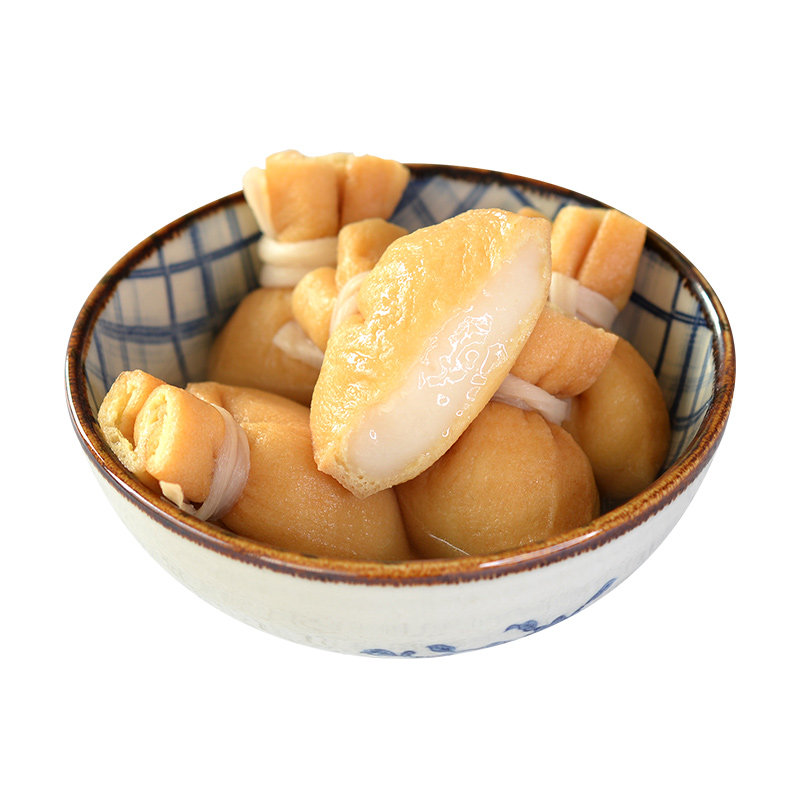 潮兴年糕福袋关东煮食日式火锅便利店糯米拉丝鱼丸