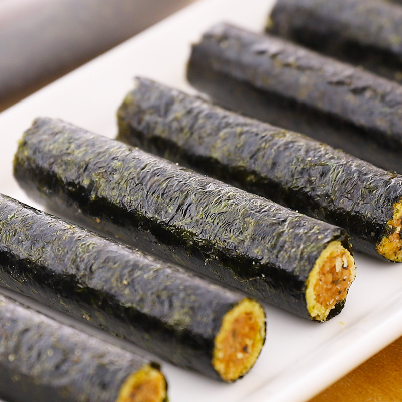韩世嗨肉松海苔卷鳕鱼鱼虾松即网红夹心肉松蛋卷海苔系列