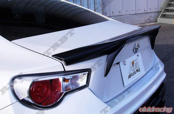 trbt适用于丰田86尾翼abflug碳纤维斯巴鲁brz风翼改装尾翼