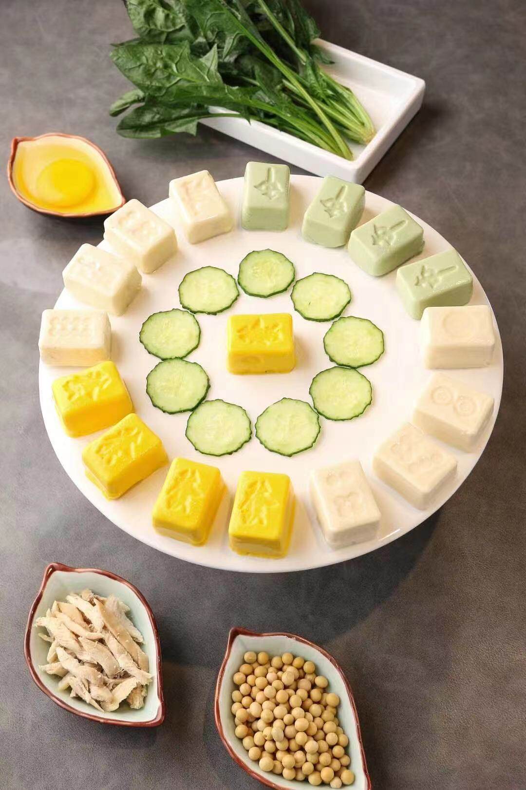 豆花发财相公麻将火锅中餐特色食材一件36盒其它猪肉类