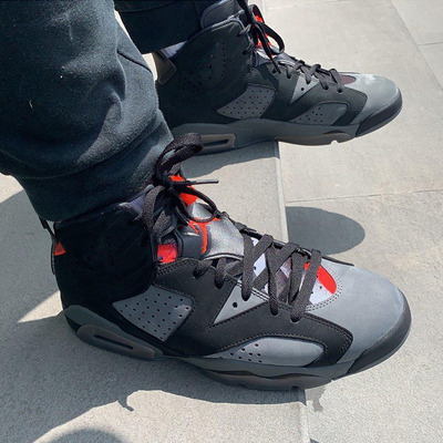 油腻叔air jordan aj6 psg大巴黎巴黎圣日耳曼篮球鞋男ck1229-001
