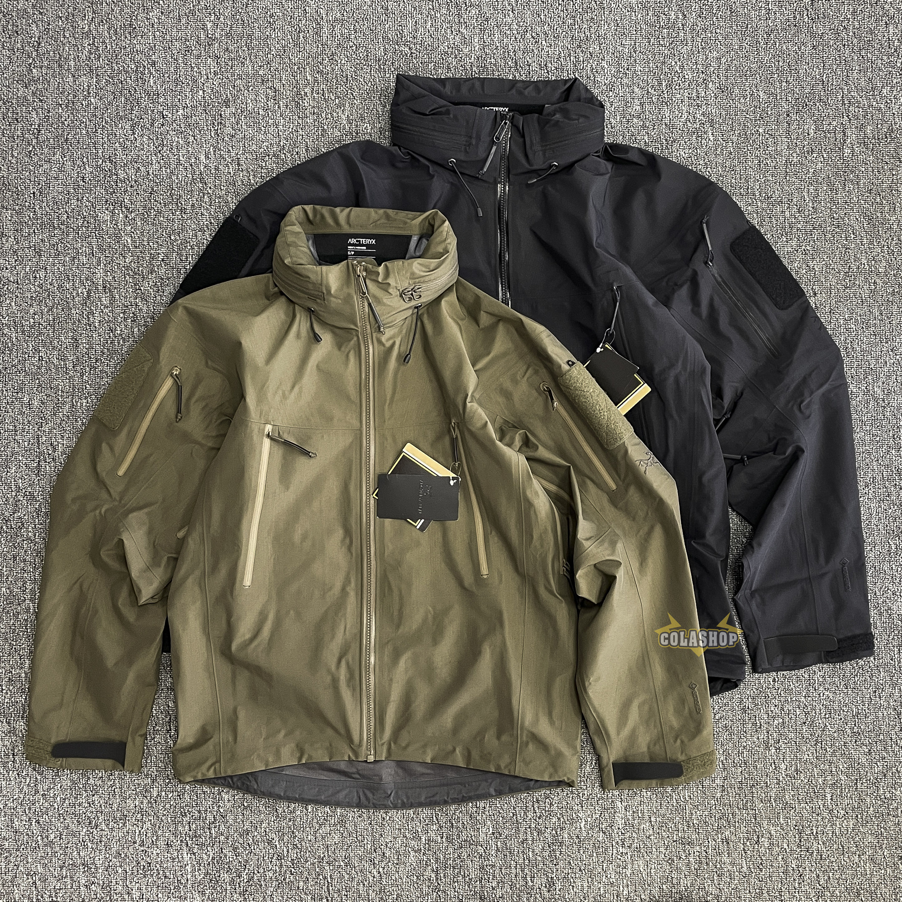 现货Arcteryx Leaf alpha Gen2军鸟向导级防水GTX冲锋衣夹克18863