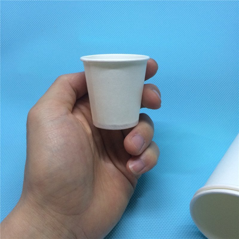 特价60ml迷你一次性卫生纯白色咖啡酸奶奶茶试饮纸杯