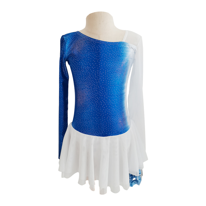 加拿大mondor进口花样滑冰训练女童表演比赛考级溜冰滑冰服