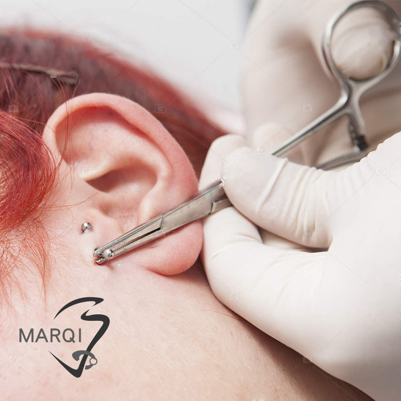 开店套装穿刺工具穿孔套装打唇钉脐环舌钉眉钉pa环系带钉脐钉