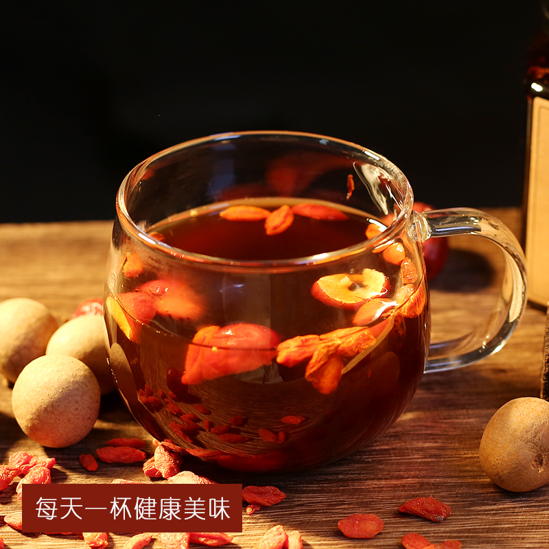 物之味红枣红枣桂圆枸杞茶枸杞手工黑糖茶无可以桂圆红糖茶包邮v红枣糖尿病添加鸭脖么图片