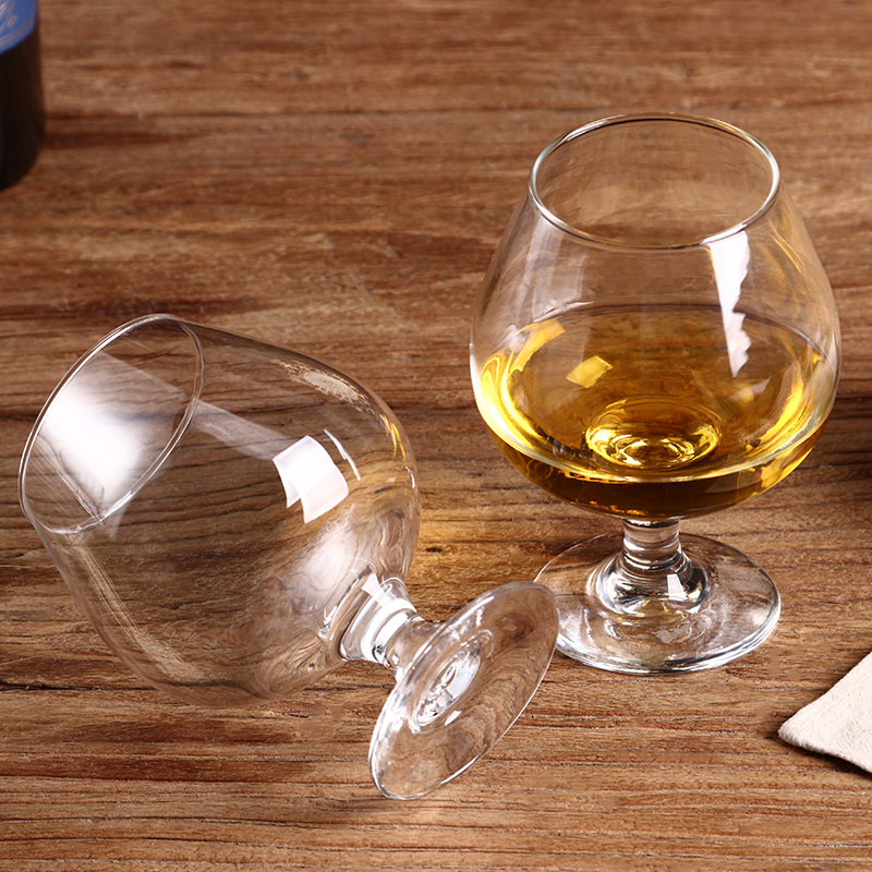 酒杯家用白兰地矮脚杯洋酒威士忌个性杯子葡萄白酒异形