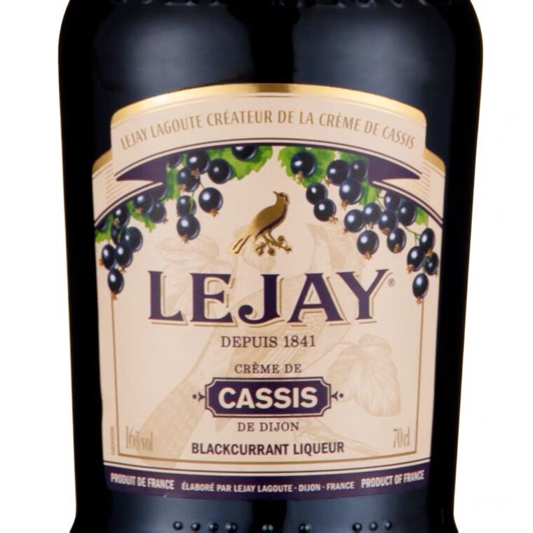 黑加仑乐加利口酒lejaycassiscreme三得利700ml力娇酒