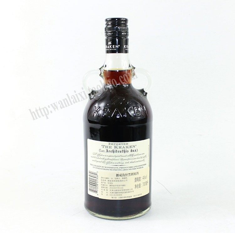 北海巨妖挪威海怪海妖章鱼朗姆krakenblackspiced朗姆酒