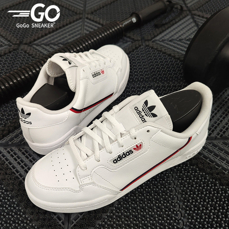 阿迪达斯正品三叶草continental80男女经典休闲鞋ef5988f99787