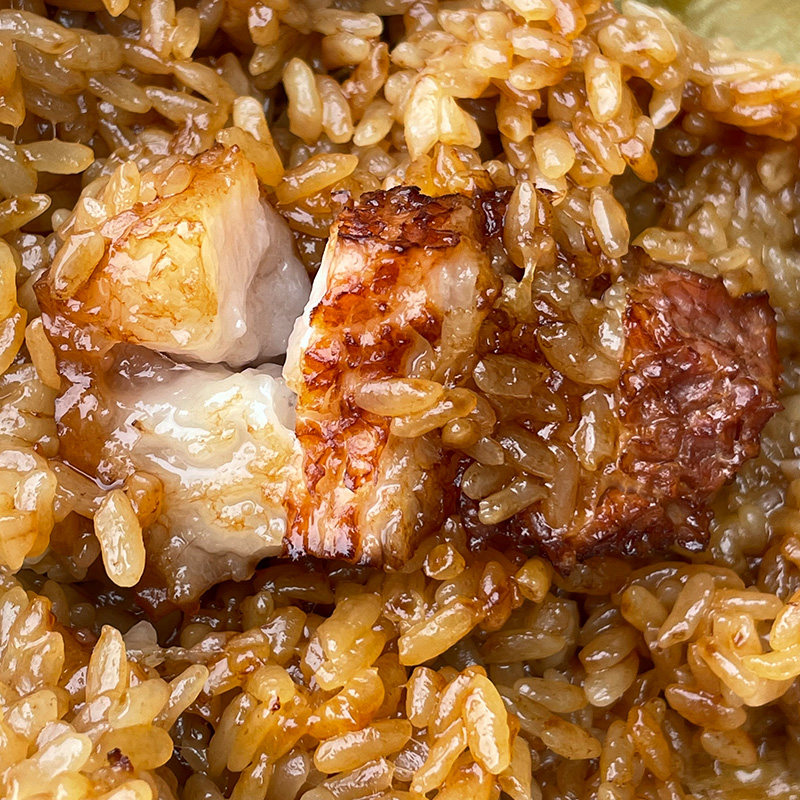 肉粽2个装衢州特产龙游芋头粽咸辣粽鲜肉手工粽子