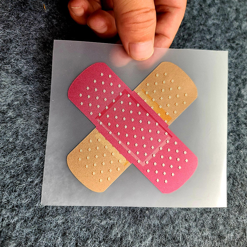 新品创意创口贴车划痕遮挡个性定制电动摩托踏板汽车装饰贴